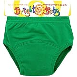 Bright Bots Washable Potty Training Pants - Green Large (approx 30 months) by Bright Bots