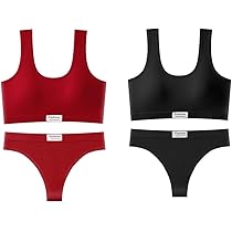 Amazon | [select shop Tomorrow] スポーツブラ 上下 セット