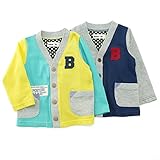 Bobson カーディガン(80～130cm)キムラタンの子供服 ネイビーブルー 95 (77121x77621-151b)