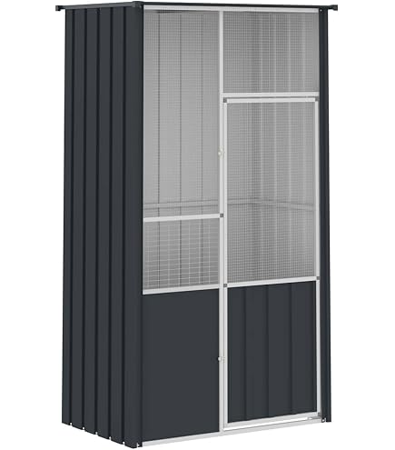 Amazon | ULOVEJOY 木製鶏小屋 大型 鶏かご 6羽の鶏用の大きな鶏小屋防