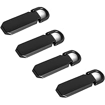 専用　グレー　B品　【中ジップ持ち手破損】 Amazon | ファスナー 交換用 引き手 4個セット ジッパー パーツ