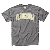Vanderbilt Commodoresグラファイト太字アーチTシャツ XL
