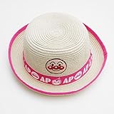 アンパンマン 帽子 ペーパーハット 48/50ｃｍ　麦わら帽子 (TA9791) (50ｃｍ, ピンク)