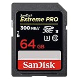 サンディスク 64GB・UHS Speed Class3(UHS-II)対応SDXCカード SDSDXPK-064G-JNJIP