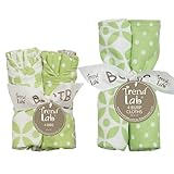Trend Lab Nursery Kids Baby Product Decorative Bouquet Set Lauren Bib and Burp Cloth by Trend Lab [並