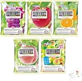 【期間限定 】 マンナンライフ 蒟蒻畑 ゼリー 蒟蒻ゼリー まとめ買い 5種 ぶどう味・白桃味・りんご味・温州みかん味・うめ味