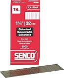 Senco ax18eaa 18ゲージX 1 5 / 8 " MediumヘッドストレートストリップBrad Nails亜鉛メッキ5000 perボックス