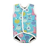 Splash About(スプラッシュアバウト) 保温＆紫外線対策万全♪ ベビー用水着　「ベビーラップ」　対象：6~30ヶ月　＜日本正規代理店品＞ (Ｍサイズ (6-18ヶ月), Frutti)