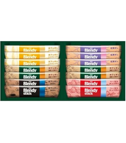 Amazon.co.jp: AGFギフト ブレンディ スティック ウィンターカフェオレ