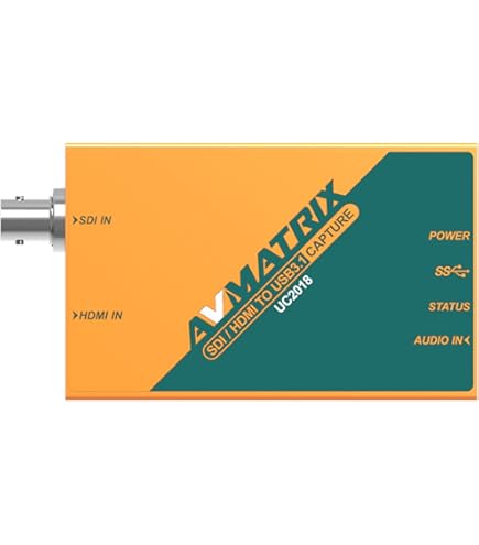 Amazon.co.jp: Aja U-TAP SDI シンプル USB3.0 電源 SDI キャプチャ