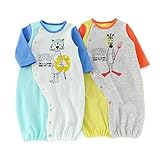 mother goose (マザーグース ) ベンリードレス (50～70cm) キムラタンの子供服 (11608-181b) モクグレー 50～70