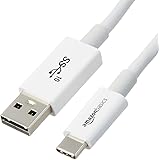 Amazonベーシック USB-C to USB-A 3.1 Gen 2アダプタ 高速充電ケーブル 高速10Gbps USB-IF認証取得 Apple iPhone 15/iPad/Samsung Galaxy/タブレット/ノートパソコン用 0.9 