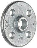 Anvil 8700164356, Malleable Iron Pipe Fitting, Floor Flange, 1" NPT Female, Galvanized Finish [並行輸入品