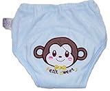 Collager 2pcs 5-layer Toddlers Baby Boys Girls Breathable Cotton Training Pants (95, Blue) by Collag