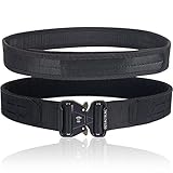 [O2TACTICAL] SNSで話題 タクティカルベルト ガンベルト レーザーカット MOLLEシステム… (M, ブラックマルチカム)