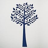 CoCaLo Connor Jumbo Tree Wall Decal Set, Navy Blue by Cocalo