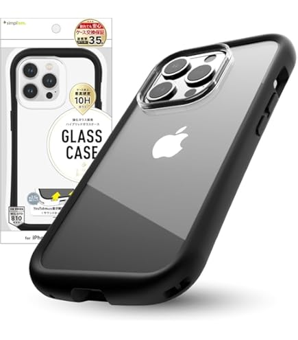 Amazon.co.jp: Simplism シンプリズム iPhone 15 Pro [GLASSICA Sound