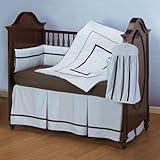 ベビードール寝具ホテルスタイルベビーベッド寝具セット、ブルー