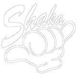 Sticker Shop Haru シャカサイン ステッカー 白