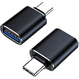タイプC & USB 3.0 変換アダプタ 超小型 Type-C オス to USB-A メス 変換アダプター 2個セット【 対応 iPhone se 11 12 13 Pro Max、AppleWatch、MacBook Pro/Air、iPad 
