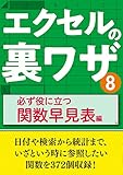エクセルの裏ワザ 必ず役に立つ関数早見表編