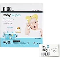 Amazon.co.jp: RICO お尻拭き 900枚入り（100枚入り×9袋） Baby