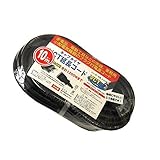 新東電器（S.T.D） 1個口延長コード 10m ブラック VCT－10BK