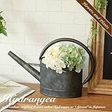 ハイドレンジア あじさい 造花 アレンジ 花器 セット 2 CT触媒 ホワイト グリーン 花 フェイクフラワー 紫陽花 白 緑