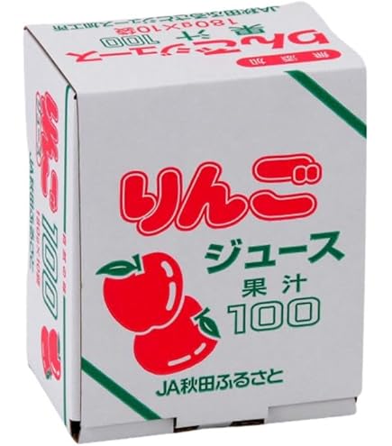 Amazon.co.jp: 秋田ふるさと農協 増田町 果汁100％りんごジュース