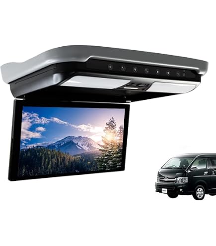 Amazon.co.jp: 11.6インチ ハイエース200系車 専用フリップダウン