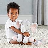ベビーアスペン Baby Aspen 女の子用グレーxピンクぬいぐるみといろいろ柄ソックス3足セット [並行輸入品]