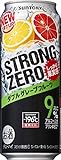 サントリー －１９６゜Ｃ ストロングゼロ ダブルグレープフルーツ９％ ５００ｍｌｘ４８本(２ケース)