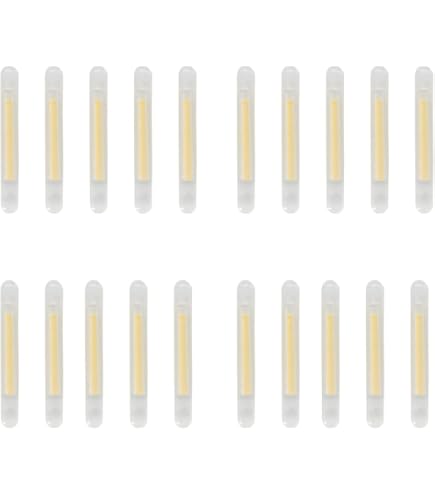 Amazon | zmart ケミカルライト 4.5mm x 37mm 10パック 50本 夜光