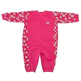 スプラッシュアバウト Splash About ベビー ウェットスーツ 保温機能 ウォームインワン ラッシュガード WIOPB Warm in One Pink Blossom 男の子 女の子 紫外線