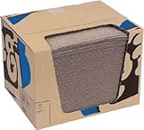 [T-4060938]ｐｉｇ　油専用ピグブラウンマット　ヘビーウェイト　ミシン目入り　１箱＝１００枚入 MAT540A