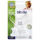 Baby Buddy Bib Clip, White by Baby Buddy [並行輸入品]