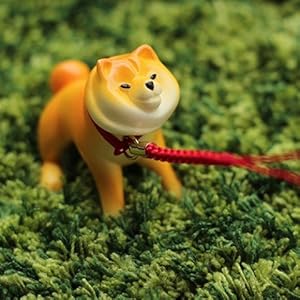 散歩から帰りたくない柴犬フィギュア