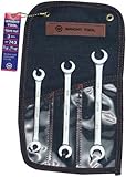 Wright Tool 743 Flare Nut Wrench Set 3/8 - 11/16 (3-Piece) [並行輸入品]