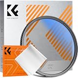 K&F CONCEPT 43mm PLフィルター 偏光フィルター コントラスト 反射調整用 薄枠 CPLフィルター 1枚クリーニングクロス付属 （Nano-Klear）