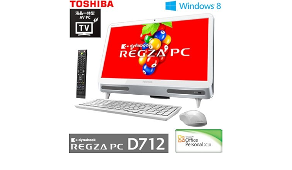 Amazon Co Jp Toshiba Dynabook Regza Pc D712 V3gw Computers