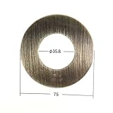 エスカッション（共用丸座）　SS-59　SB　V18AD用飾り座　真鍮ブロンズ　ステンレス　板厚：1　入数：1・10