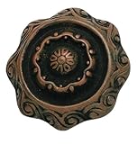 Atlas Homewares 4013-R 1-3/5-Inch Fluted Decorative Knob, Rust by Atlas Homewares