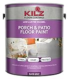 Kilz内部/外部エナメルポーチ&パティオラテックス床ペイント、low-lustre 1 Gallon L573711 1