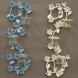 可愛らしいデザインジョリブーケウォールガラスベース♪ 【BLUE】 【1点】