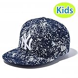 (ニューエラ) NEWERA KIDS 950　NEYYAN SPLASH INDDEN SWHT スプラッシュ　インディゴデニム 帽子 キャップ キッズ 9FIFTY スナップバック ニューヨーク・