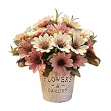 結婚式のための人工花/パーティーテーブル装飾- ペルシャ菊-ピンク