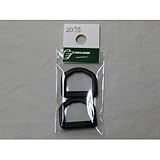 プラスチックDカン LD－20E 20mm 黒 2個入