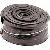 prime-line製品GD 12294メタルドア下部シール、16-feet、ブラック