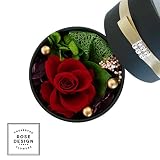RoseDesign プリザーブドフラワー フラワーアレンジメント ギフト レッド