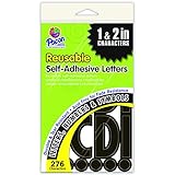 Pacon Corporationセルフスティックブラック文字( Set of 6 )